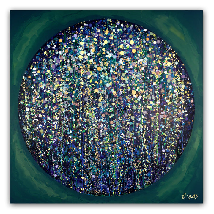 Infinity Forest (Original Painting): The Art of Rachel Shultz
