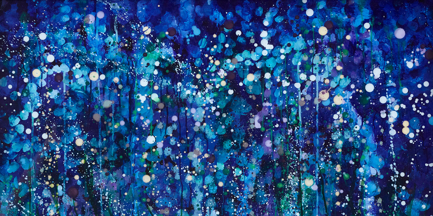 Collection Image - Forest: Blue Rainforest (Original Painting)