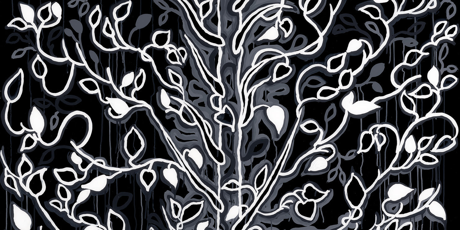 Collection Image - Trees: Shadows and Leaves (Original Painting)