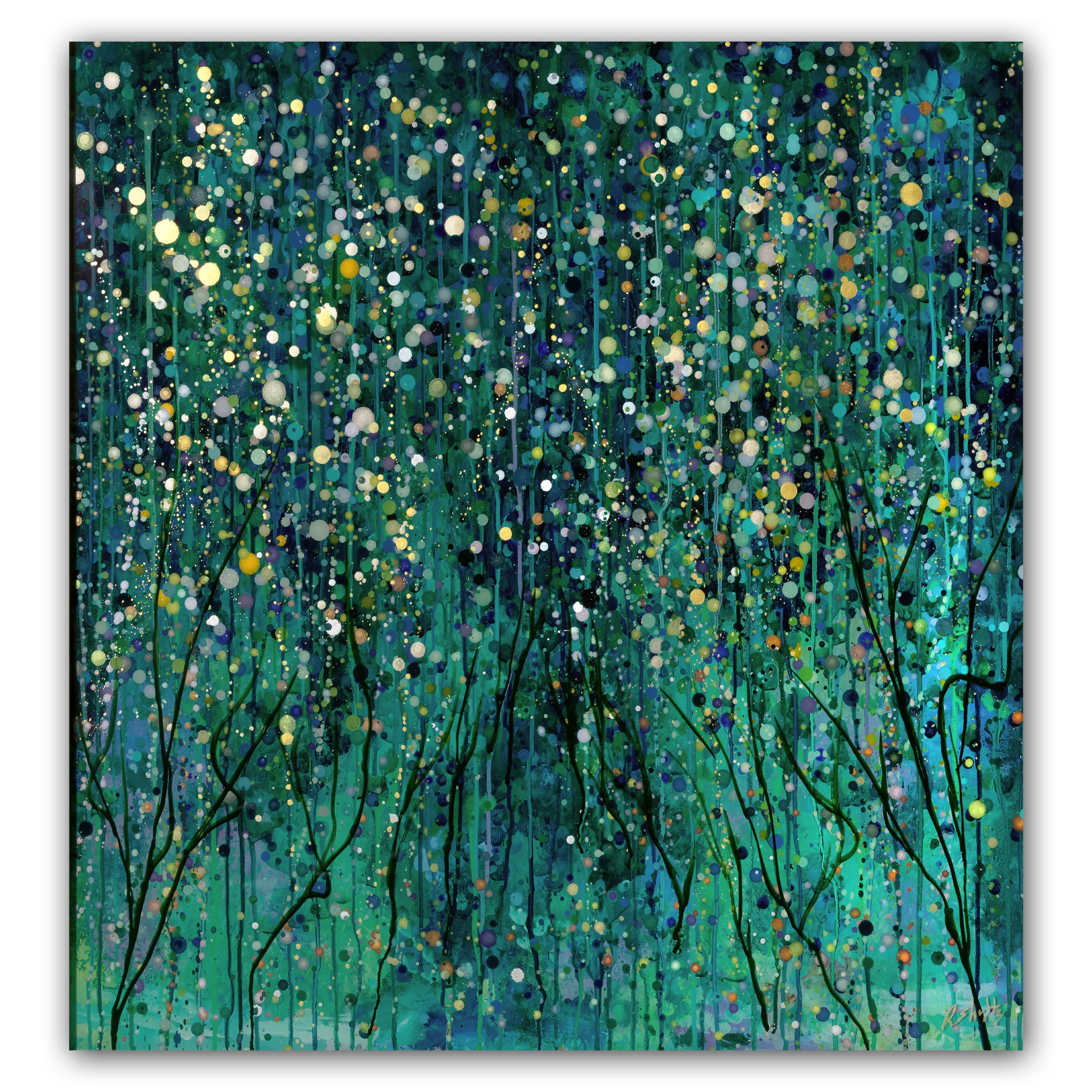 IN POOLS OF TURQUOISE LIGHT