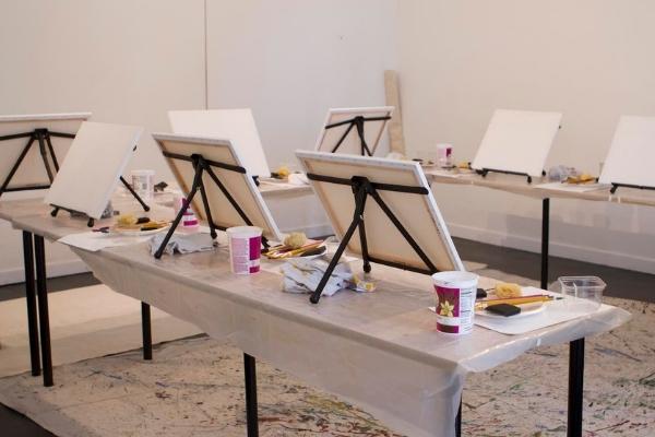 Room setup for Rachel Shultz private group session