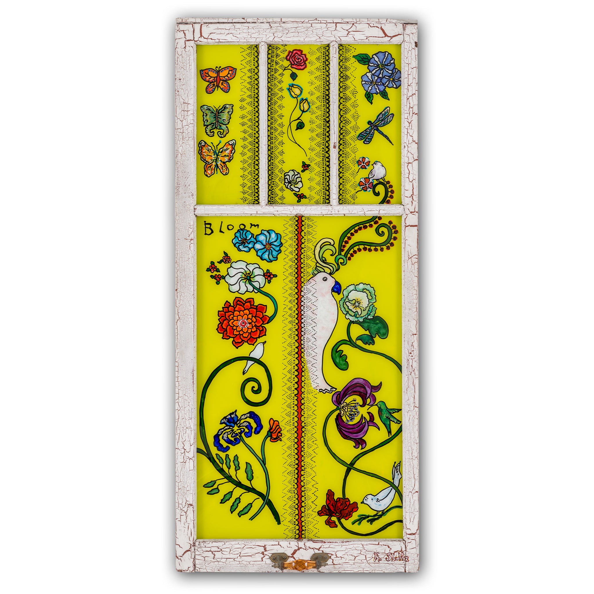 Bloom (Original Painting): The Art of Rachel Shultz