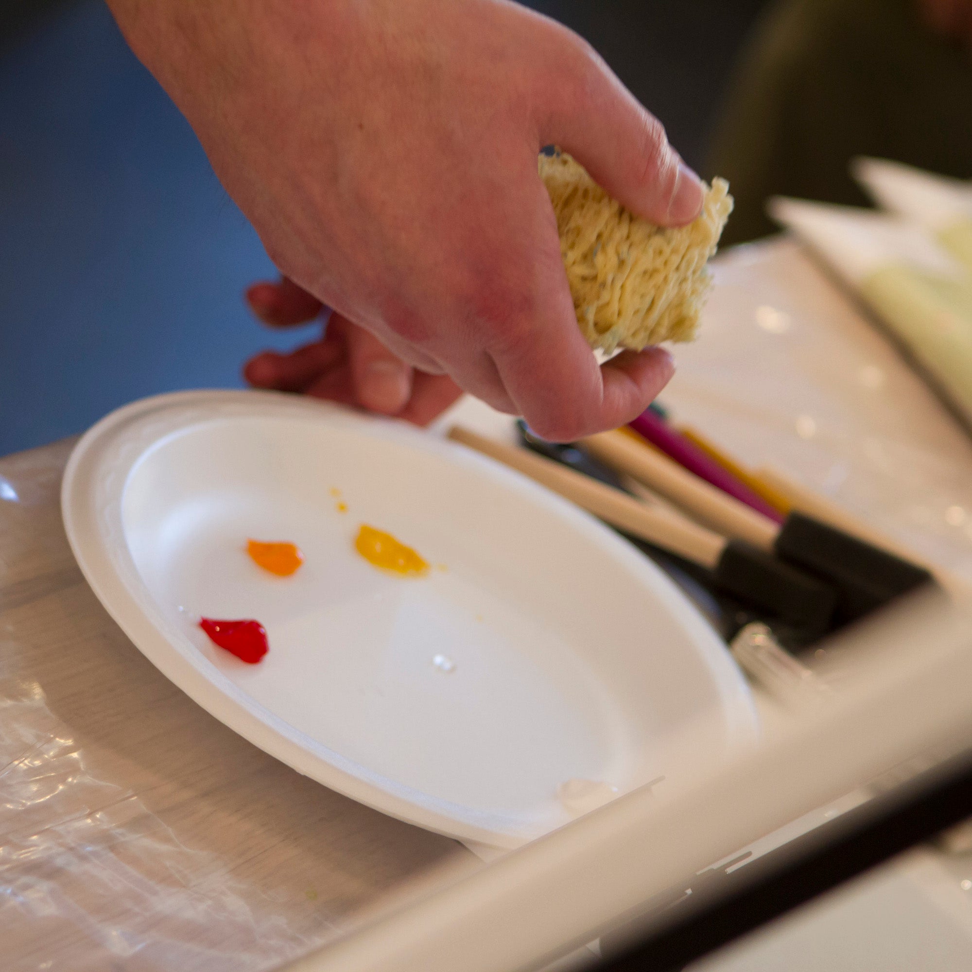 Group Intuitive Painting Session