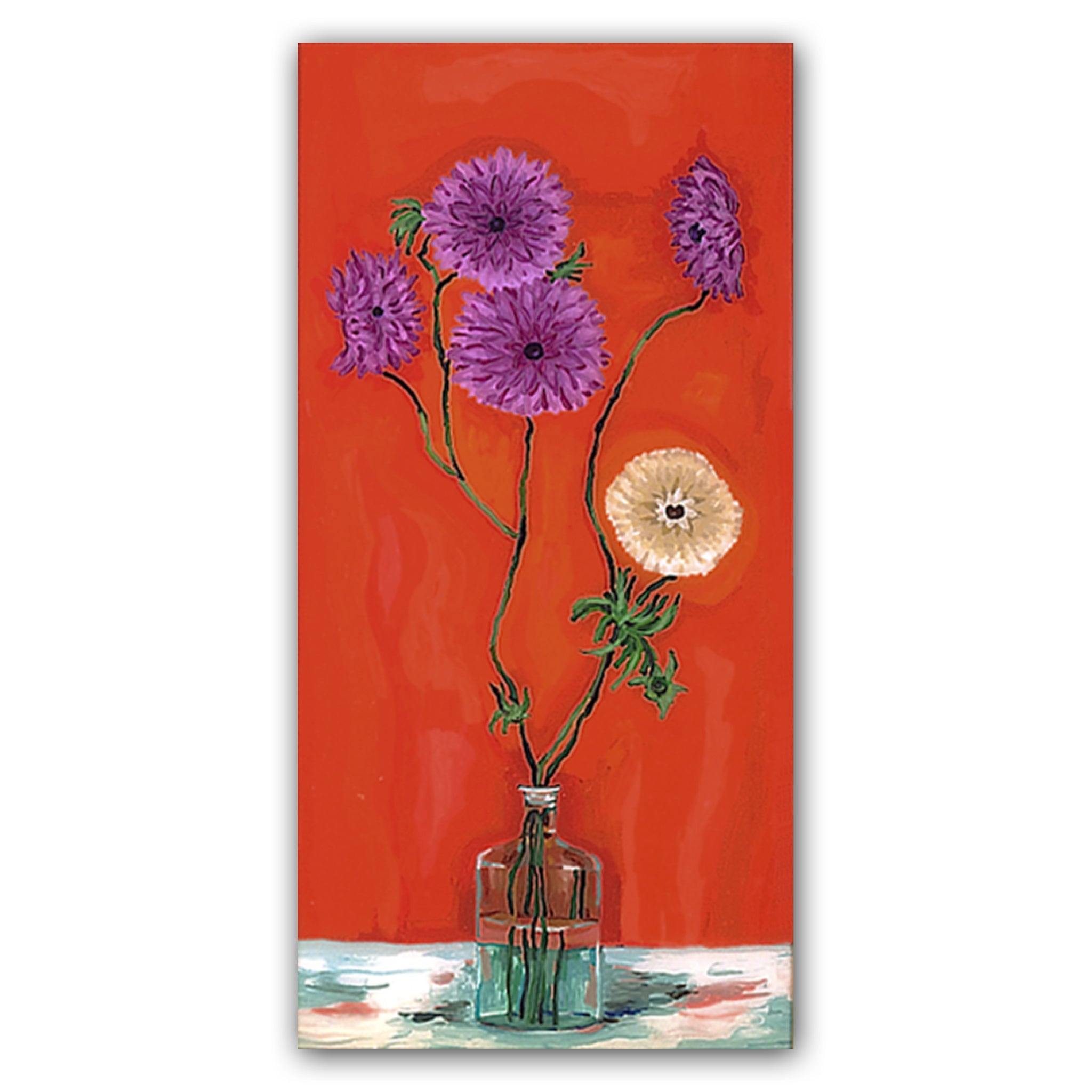 Dahlias (Original Painting): The Art of Rachel Shultz