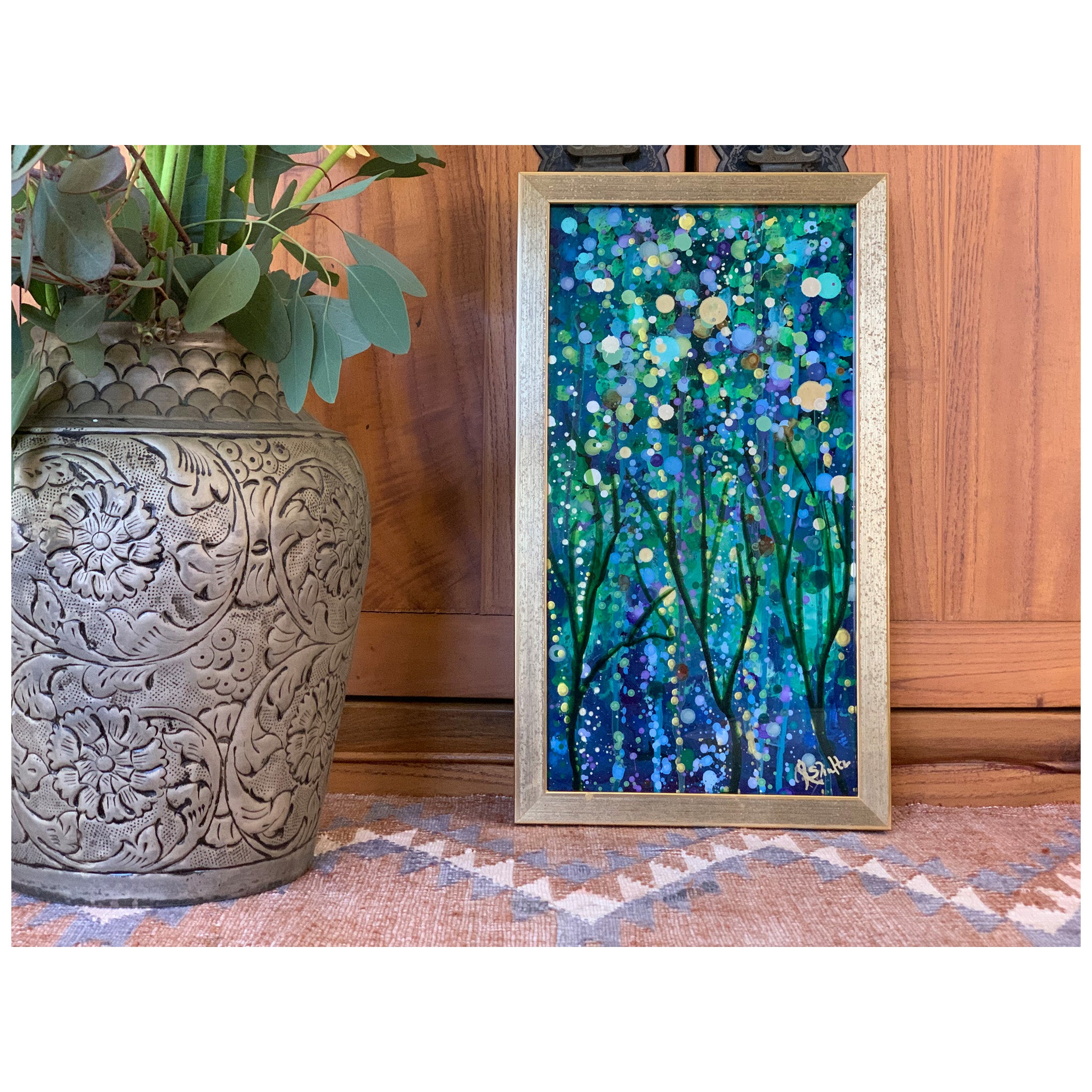 Forest in Spring (Original Painting): The Art of Rachel Shultz