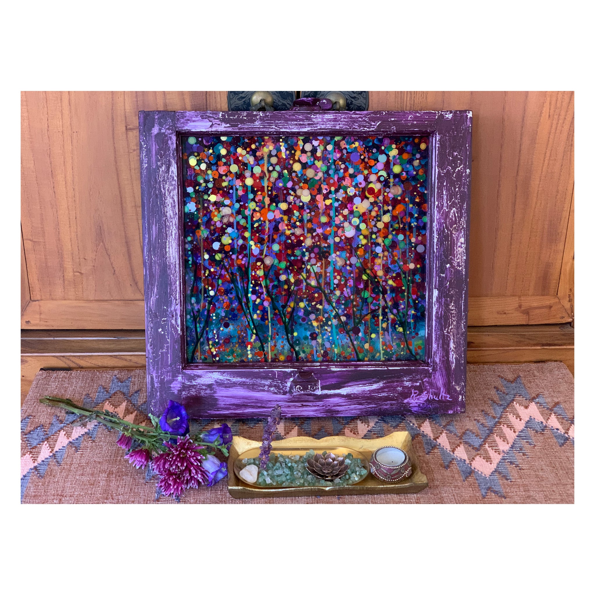 Forest of Moonbeams (Original Painting): The Art of Rachel Shultz