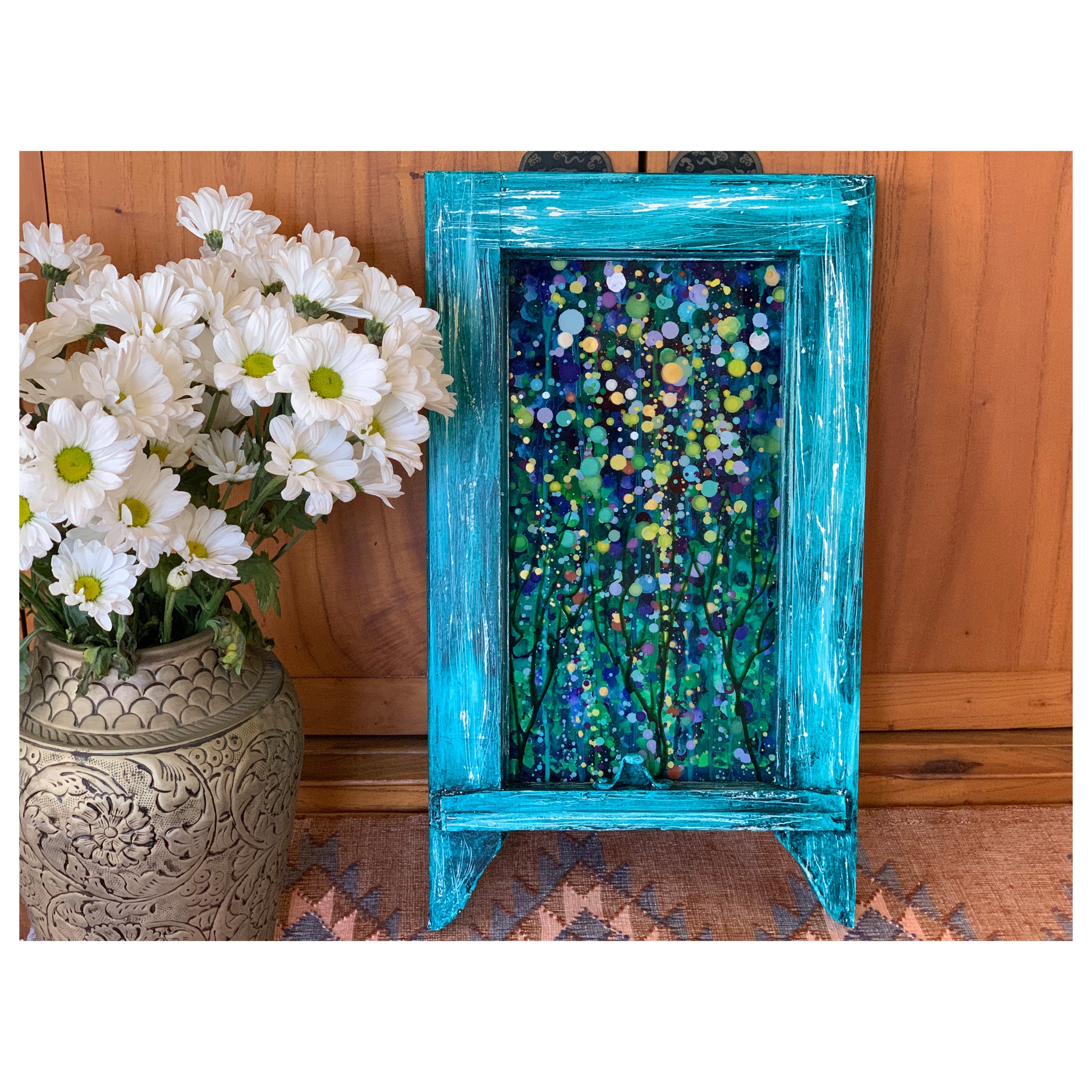 IN A TURQUOISE FOREST