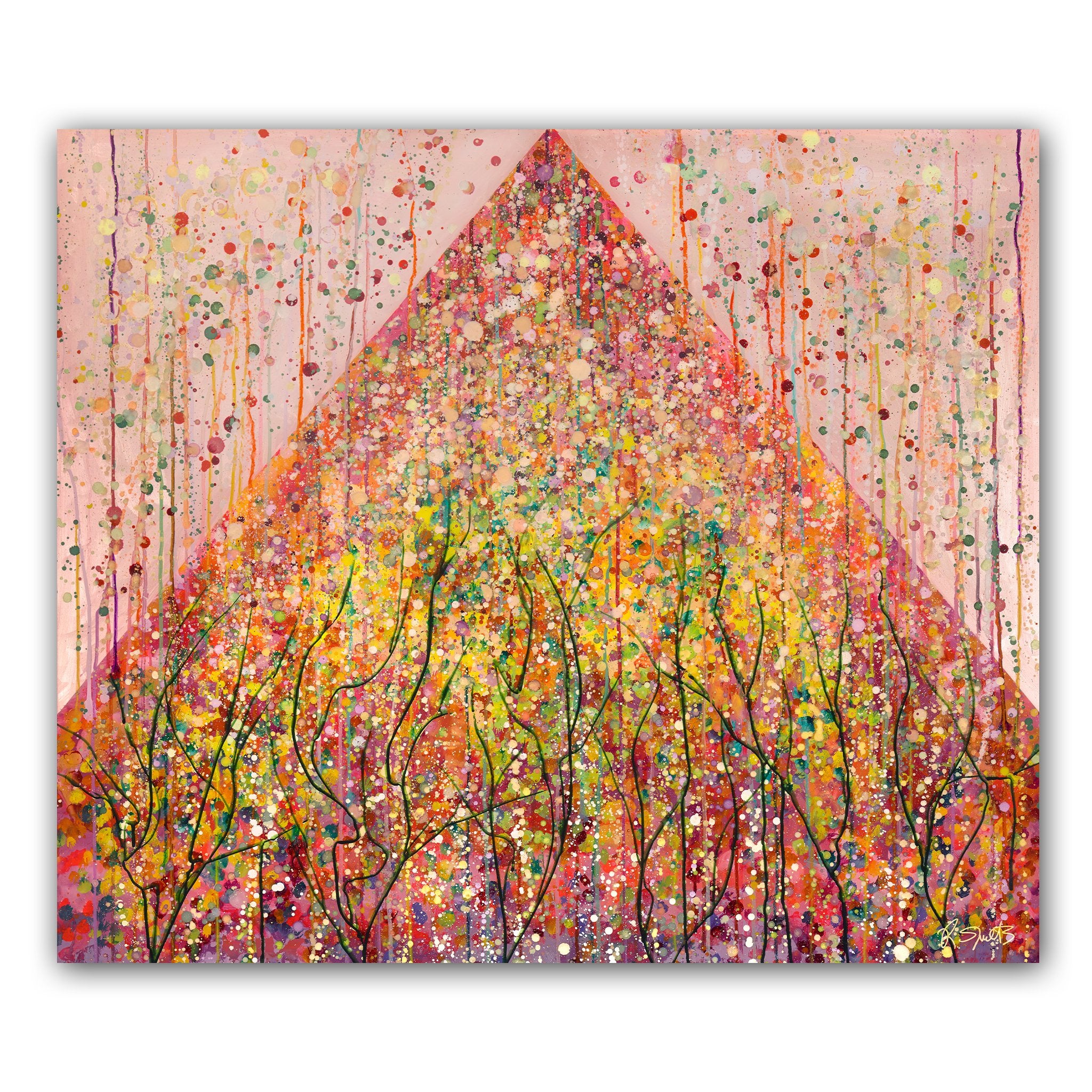 In the Valley of the Heart (Original Painting): The Art of Rachel Shultz