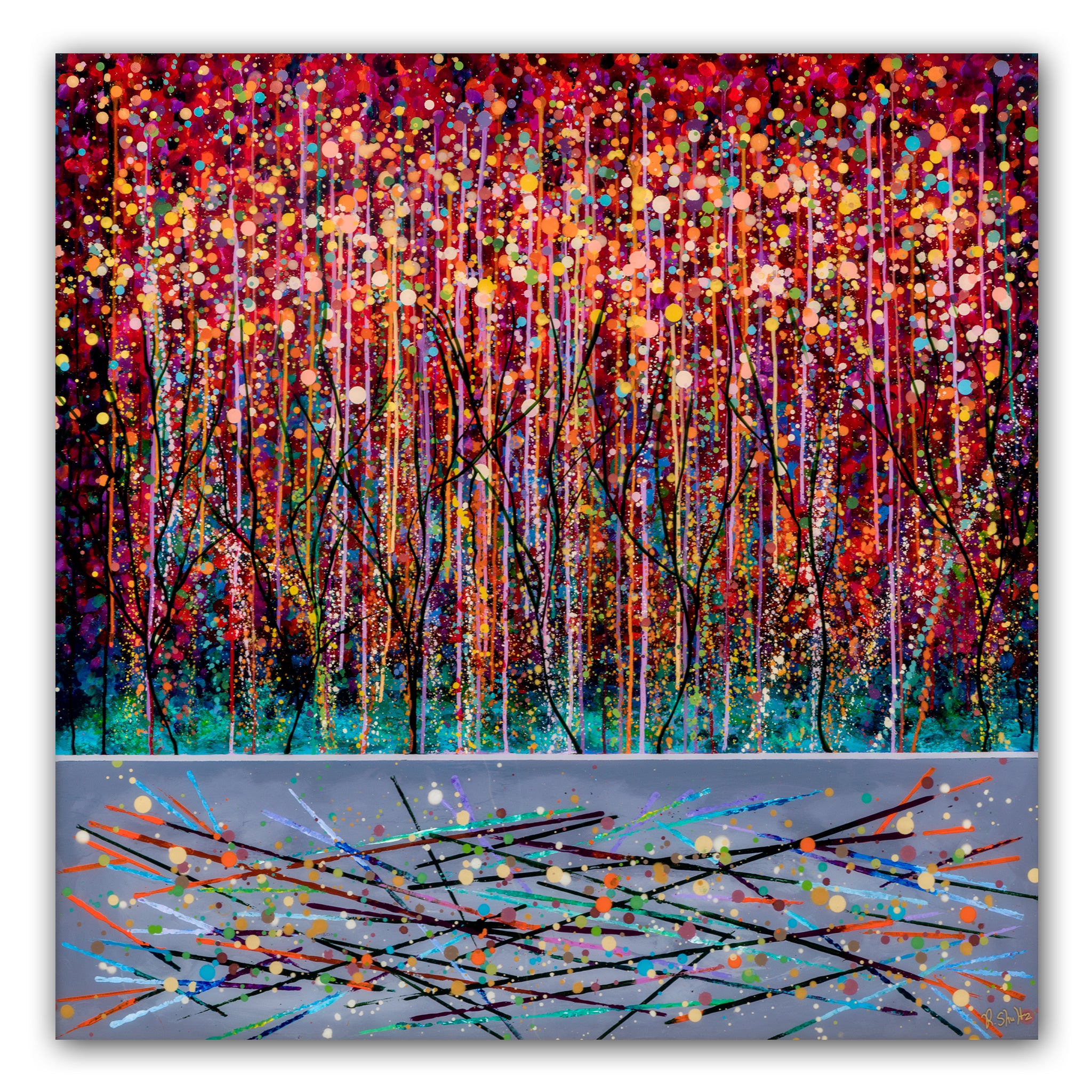 Light on the Earth 2 (Original Painting): The Art of Rachel Shultz