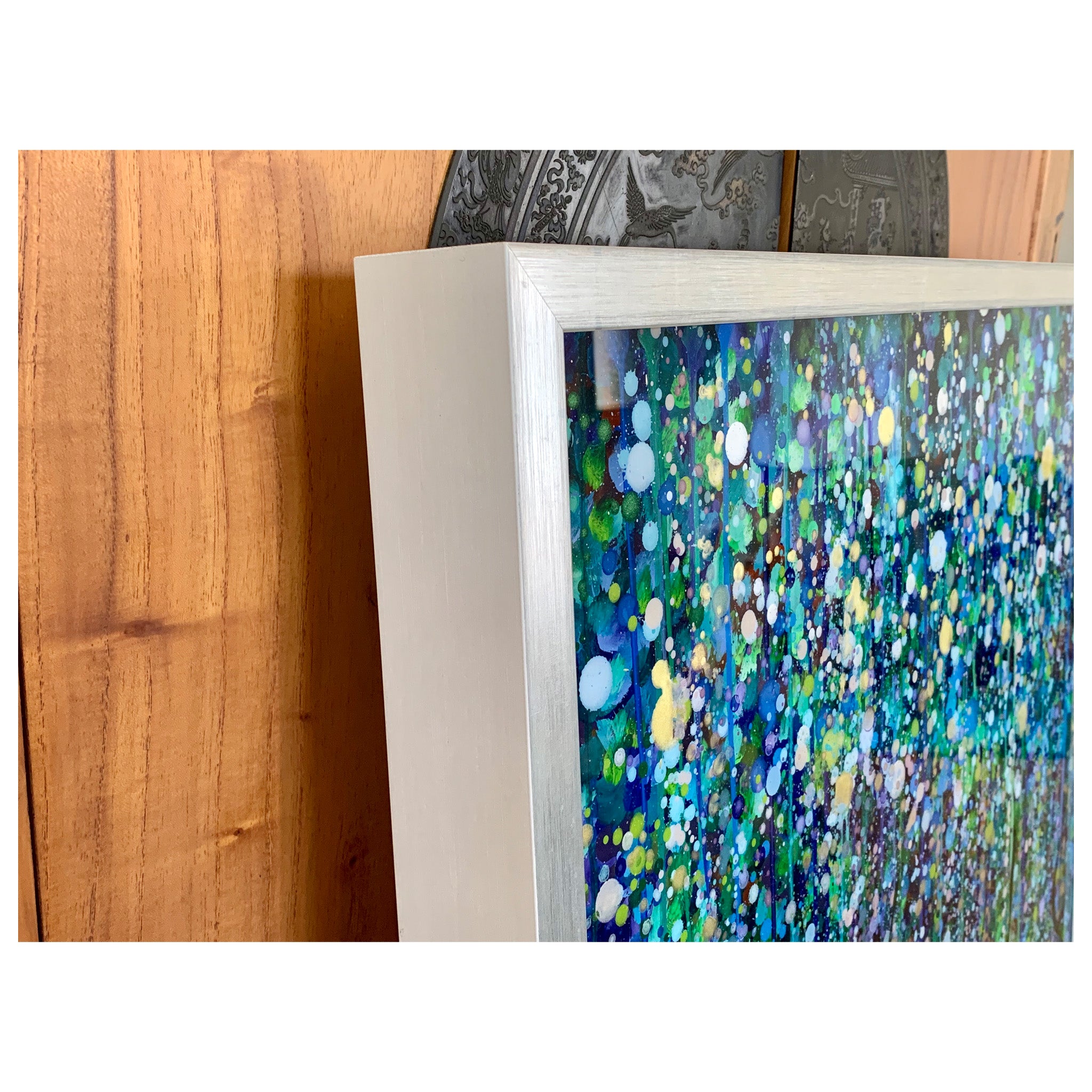 Perhaps In Spring (Original Painting): The Art of Rachel Shultz - Close Up: Frame