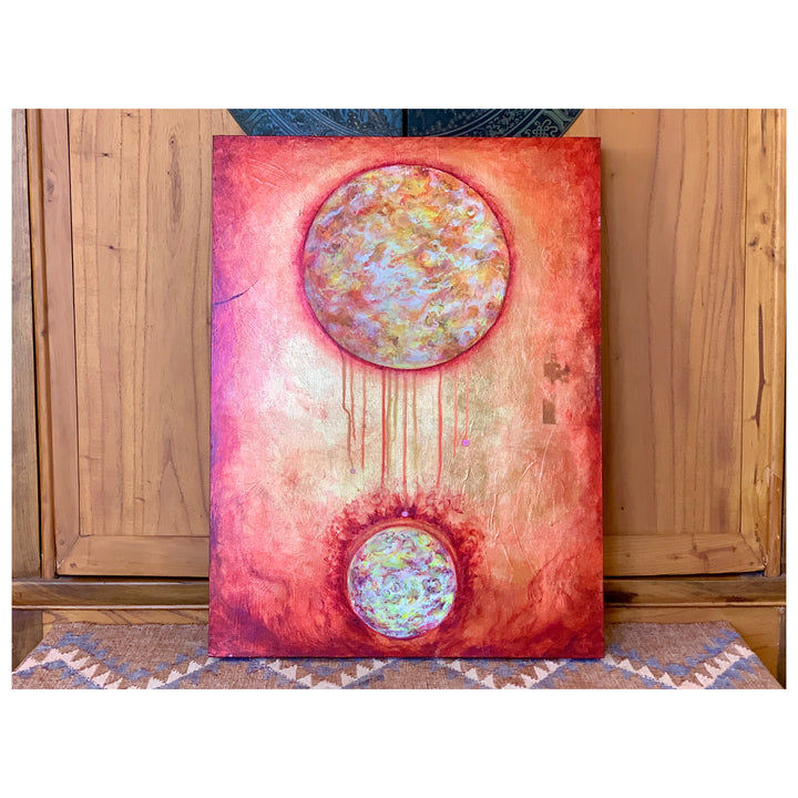 Rebirth (Original Painting): The Art of Rachel Shultz