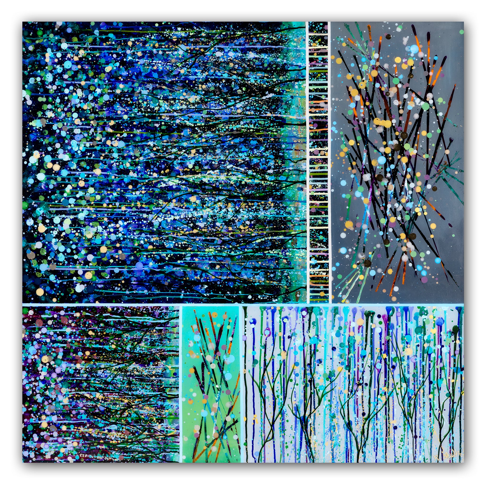 Speaking to Light 1 (Original Painting): The Art of Rachel Shultz