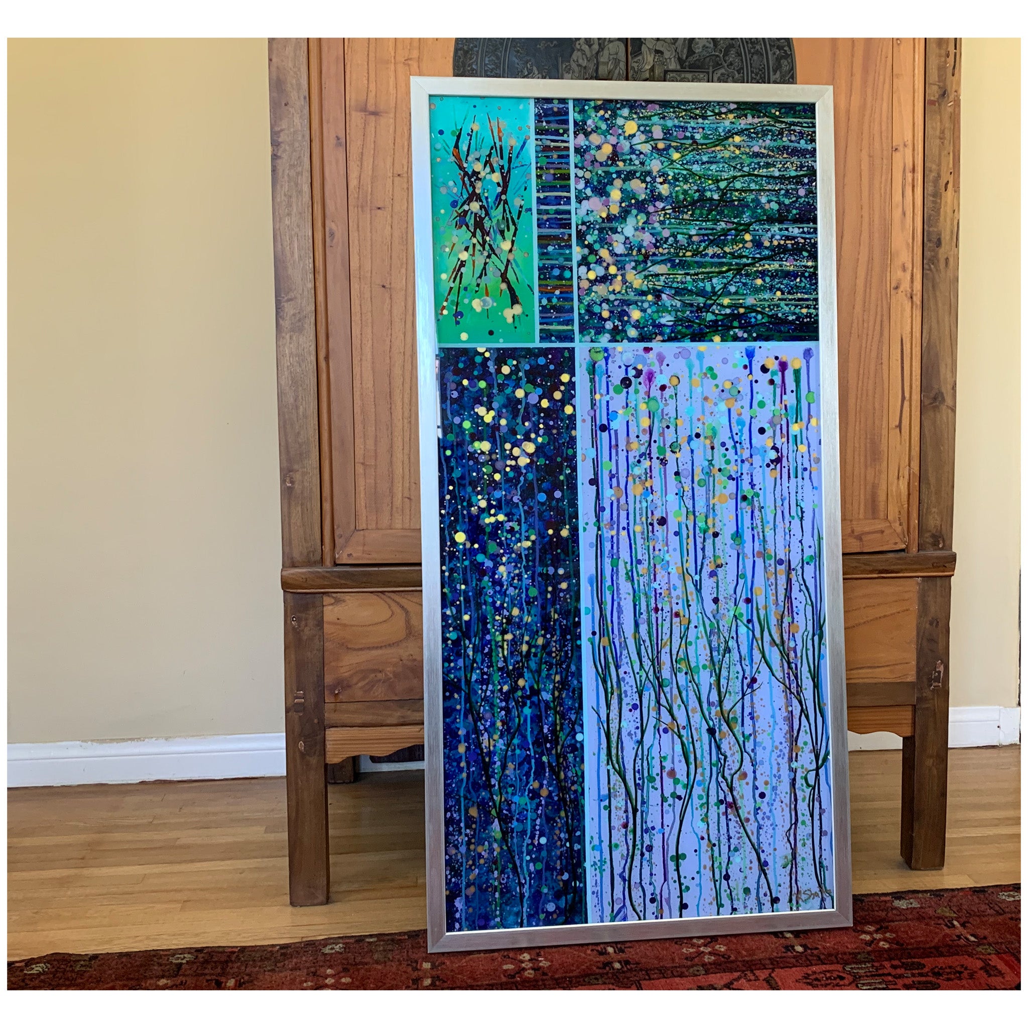 Speaking to Light 2 (Original Painting): The Art of Rachel Shultz