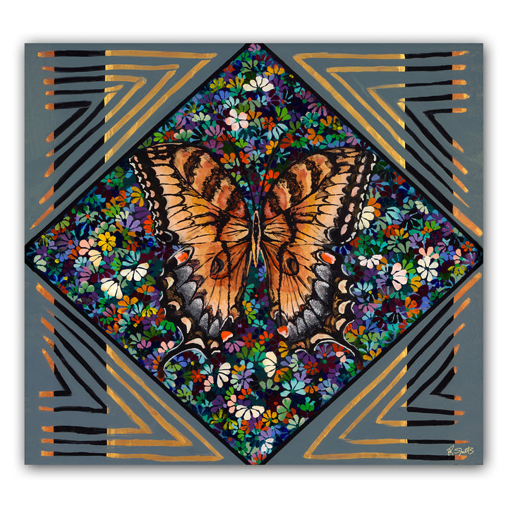Spring Monarch (Print): The Art of Rachel Shultz