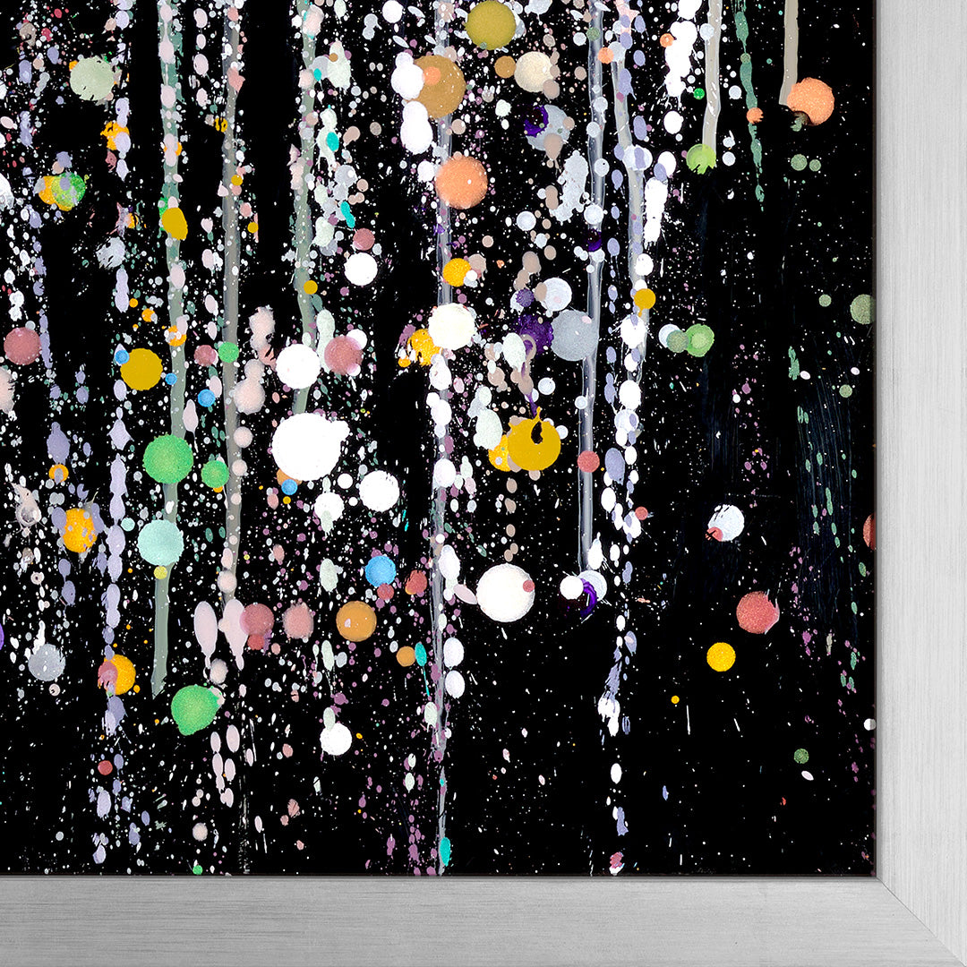 Tree of Fruition (Original Painting): The Art of Rachel Shultz - Close-up of Frame