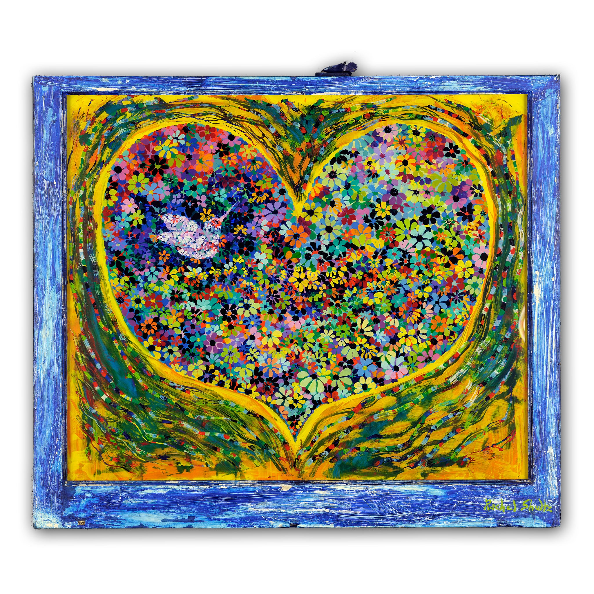 Wild Heart (Original Painting): The Art of Rachel Shultz